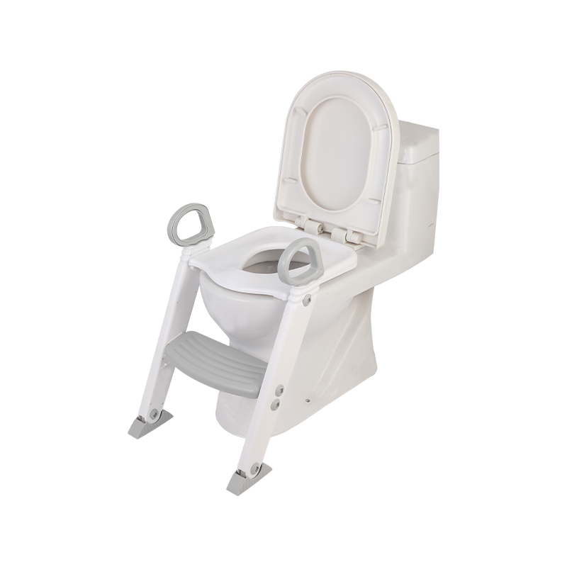 Plastic Colorful Foldable Baby Potty With Step Ladder