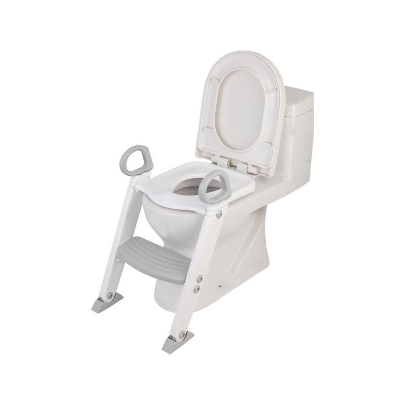 Plastic Colorful Foldable Baby Potty With Step Ladder
