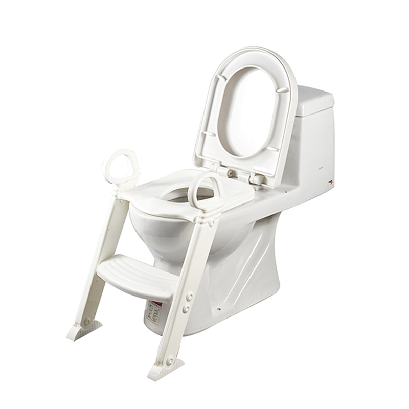 Plastic Colorful Foldable Baby Potty With Step Ladder
