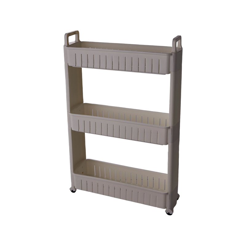 Plastic  Rolling Storage Organizer Rack-3Layers