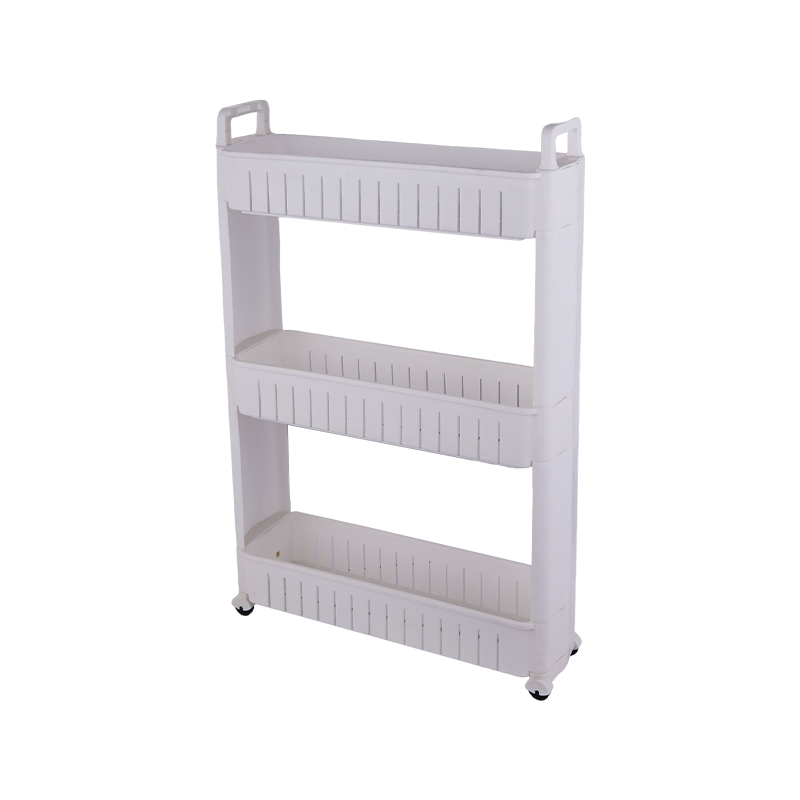 Plastic  Rolling Storage Organizer Rack-3Layers