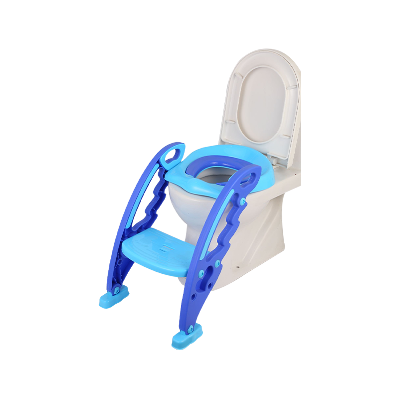 Durable Plastic Foldable Kids Baby Potty With Step Ladder