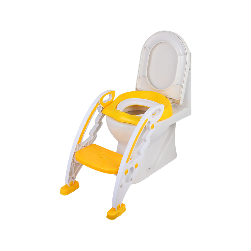 Durable Plastic Foldable Kids Baby Potty With Step Ladder