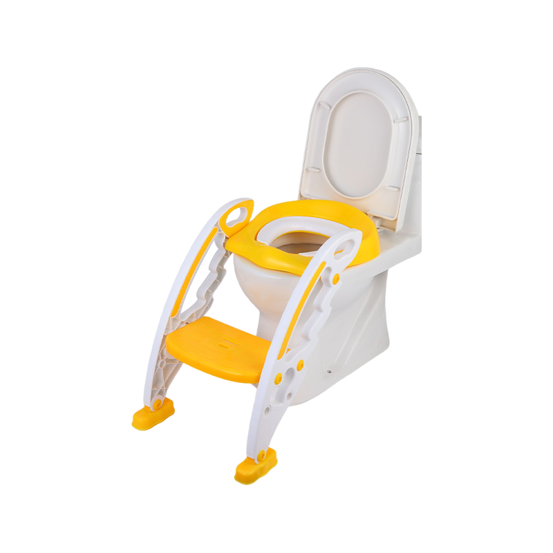 Durable Plastic Foldable Kids Baby Potty With Step Ladder