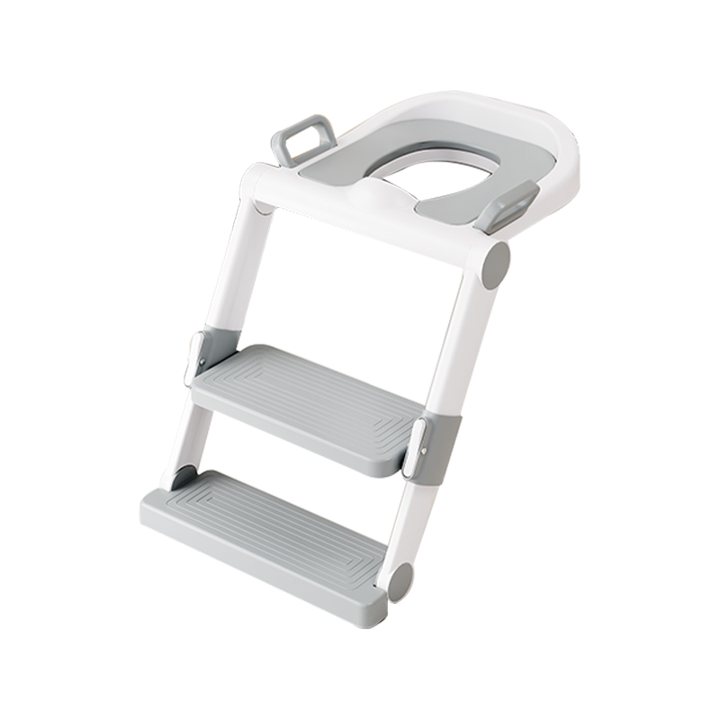 Foldable  PVC seat Kids Baby Toilet Trainer with step ladder