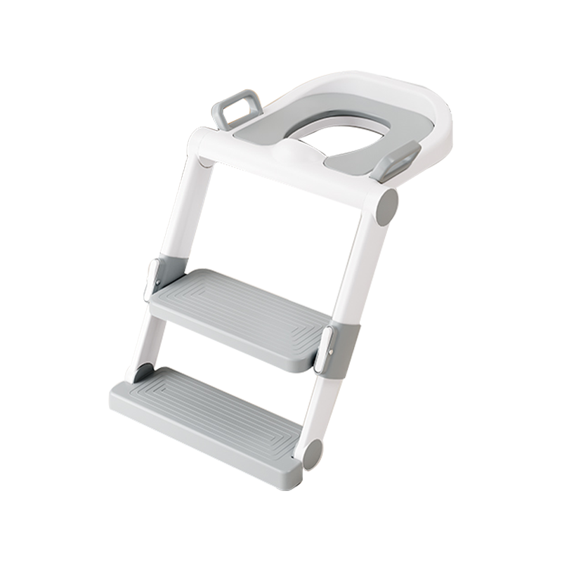 Foldable  PVC seat Kids Baby Toilet Trainer with step ladder